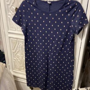 ❤️ Blue with white stars dress